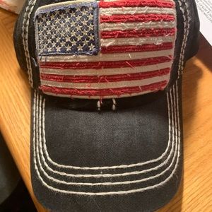 Men’s American Flag Vintage wash Baseball Cap